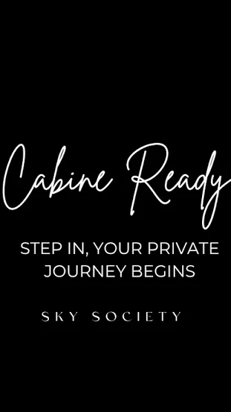 SkySociety cabin-ready card